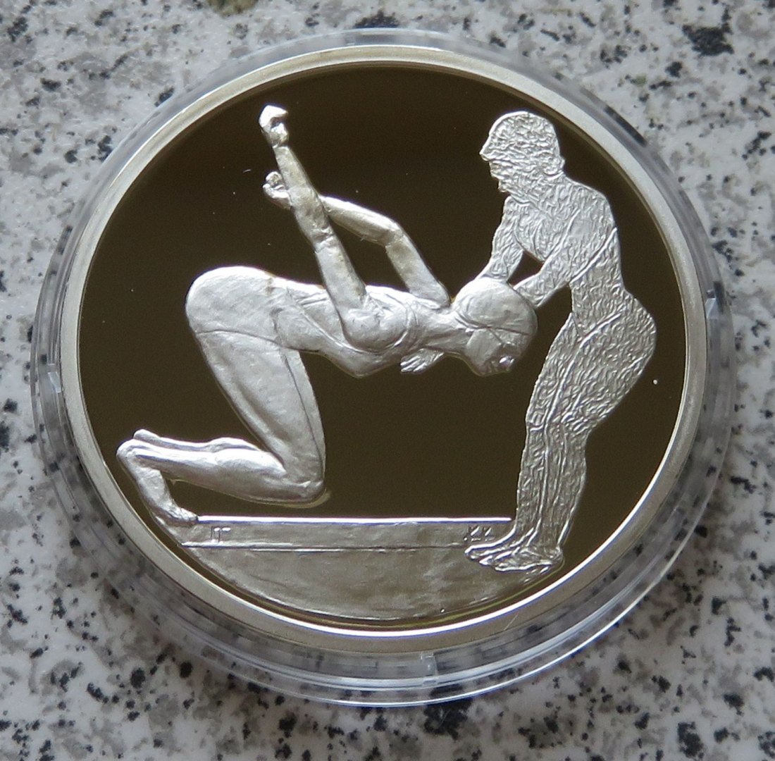  Griechenland 10 Euro 2003 Olympische Spiele 2004 - Schwimmen   