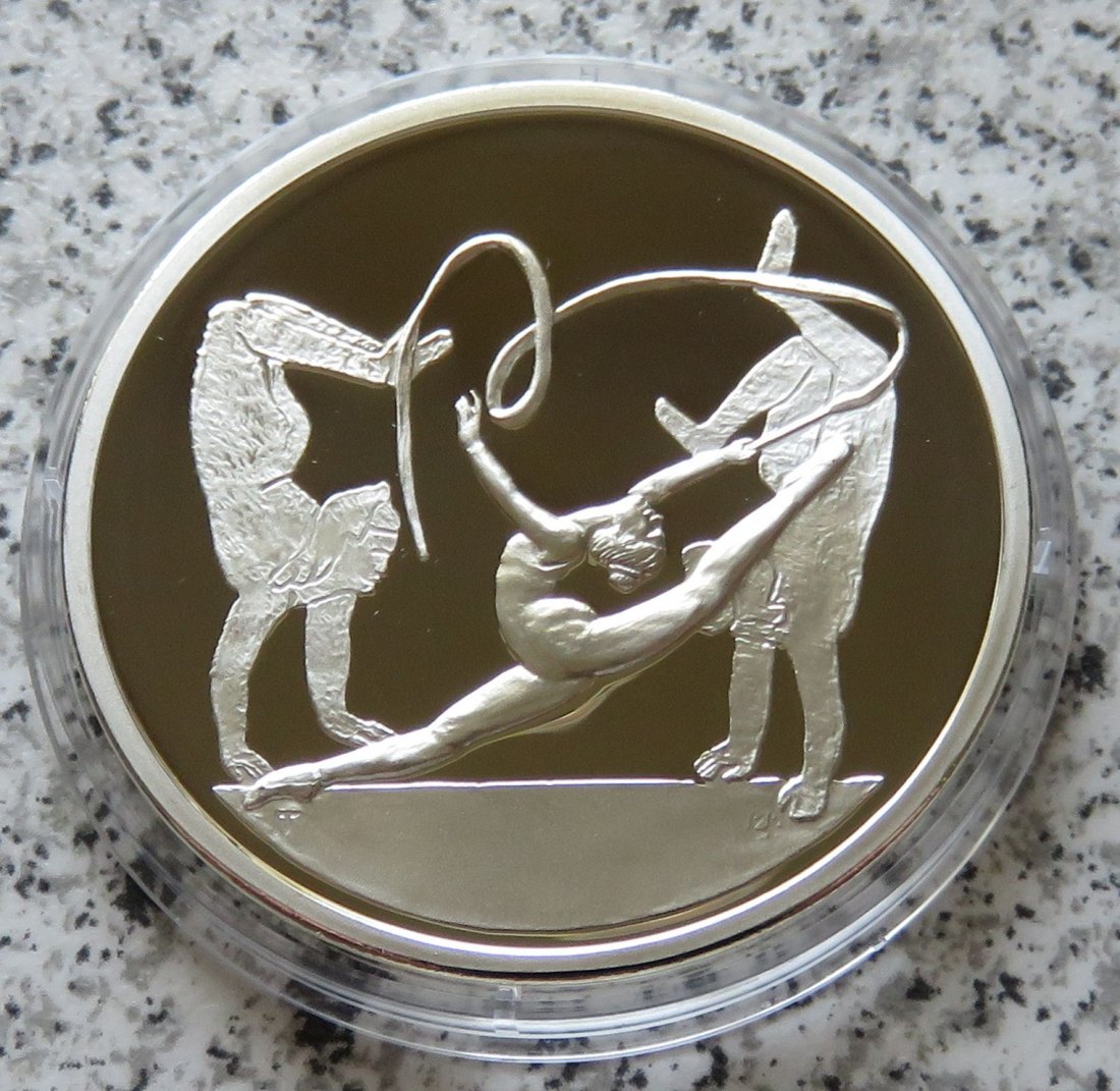  Griechenland 10 Euro 2003 Olympische Spiele 2004 - Gymnastik/Bodenturnen   