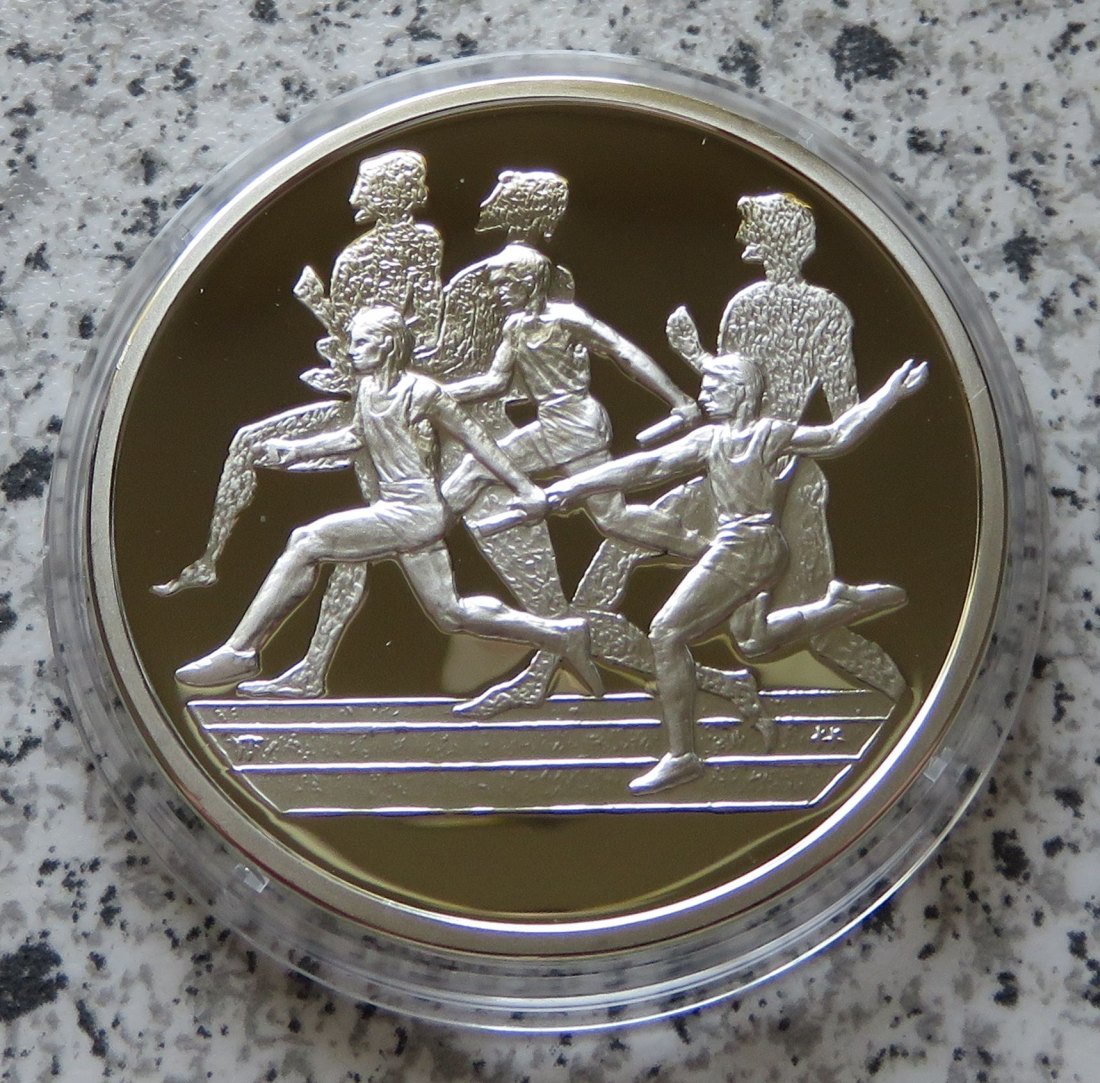  Griechenland 10 Euro 2003 Olympische Spiele 2004 - Staffellauf   