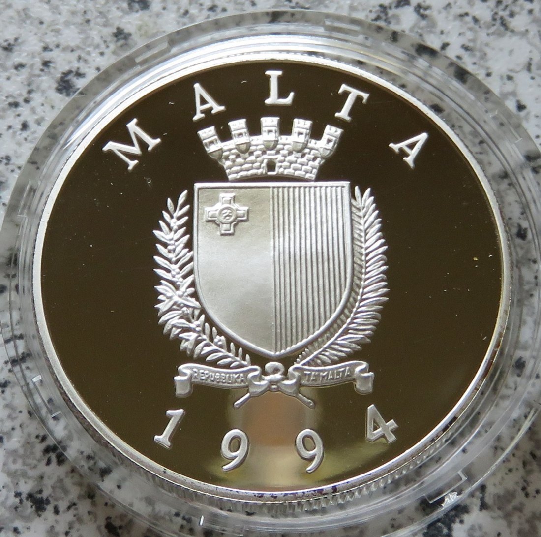  Malta 5 Liri 1994   