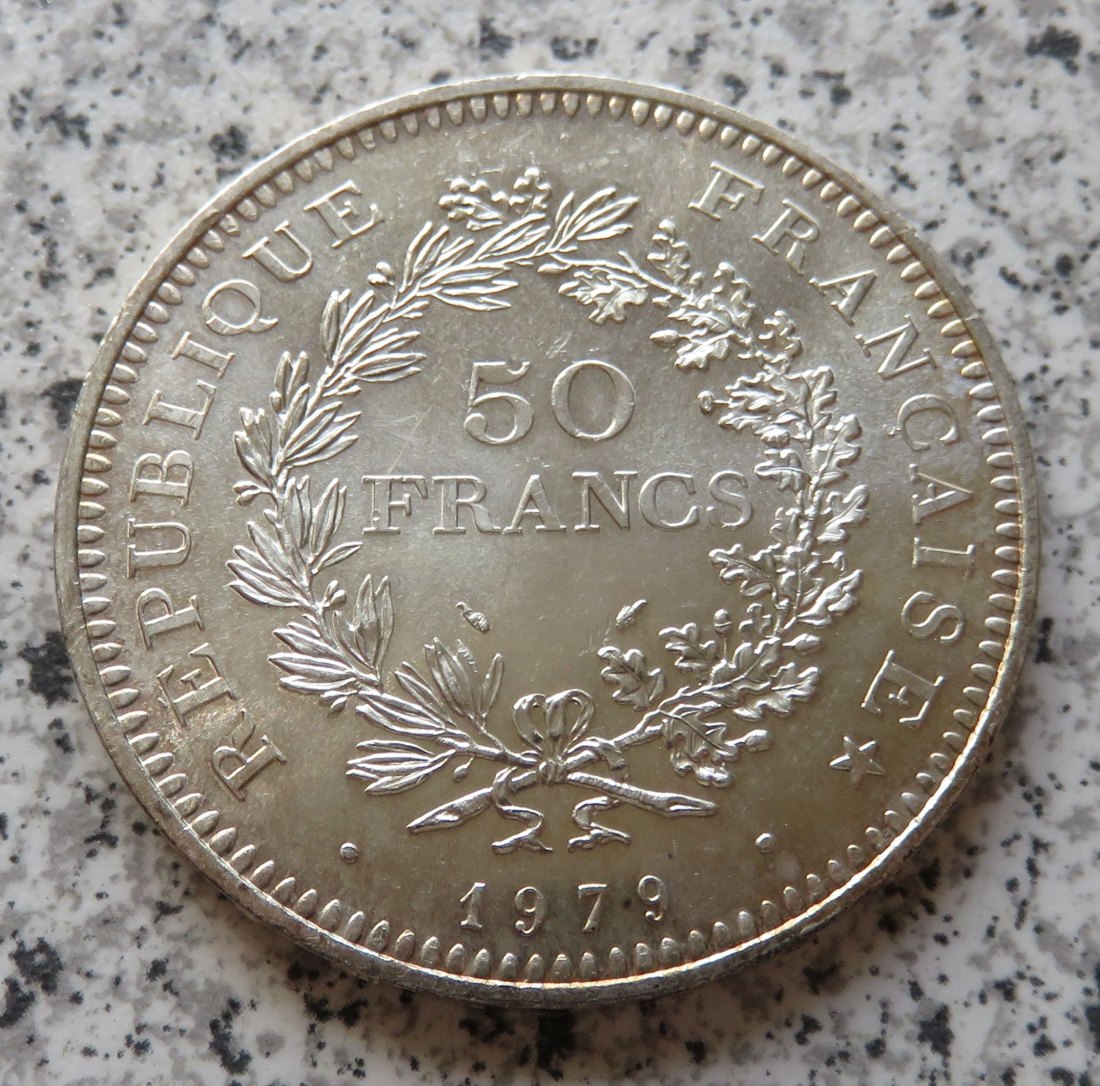  Frankreich 50 Francs 1979   