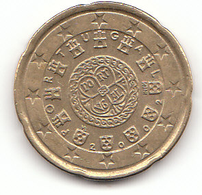  20 Cent Portugal 2002 (F149) b.   