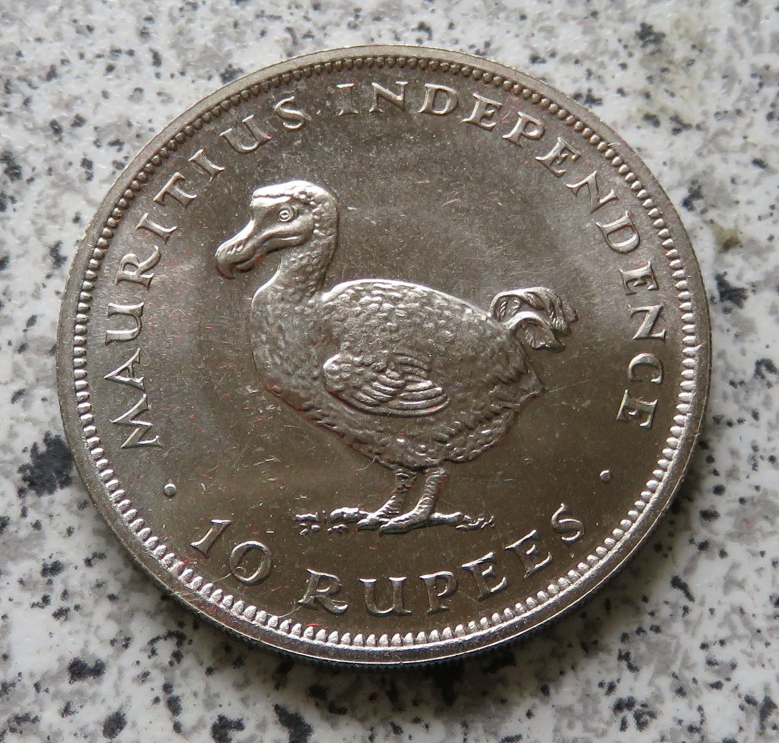  Mauritius 10 Rupees 1971   