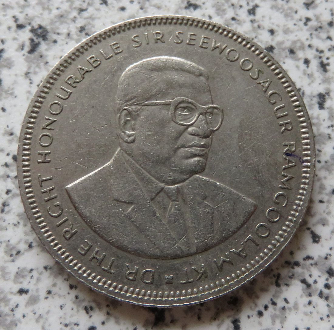  Mauritius 5 Rupees 1987   