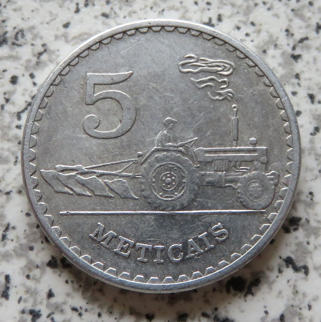  Mocambique 5 Meticais 1982   