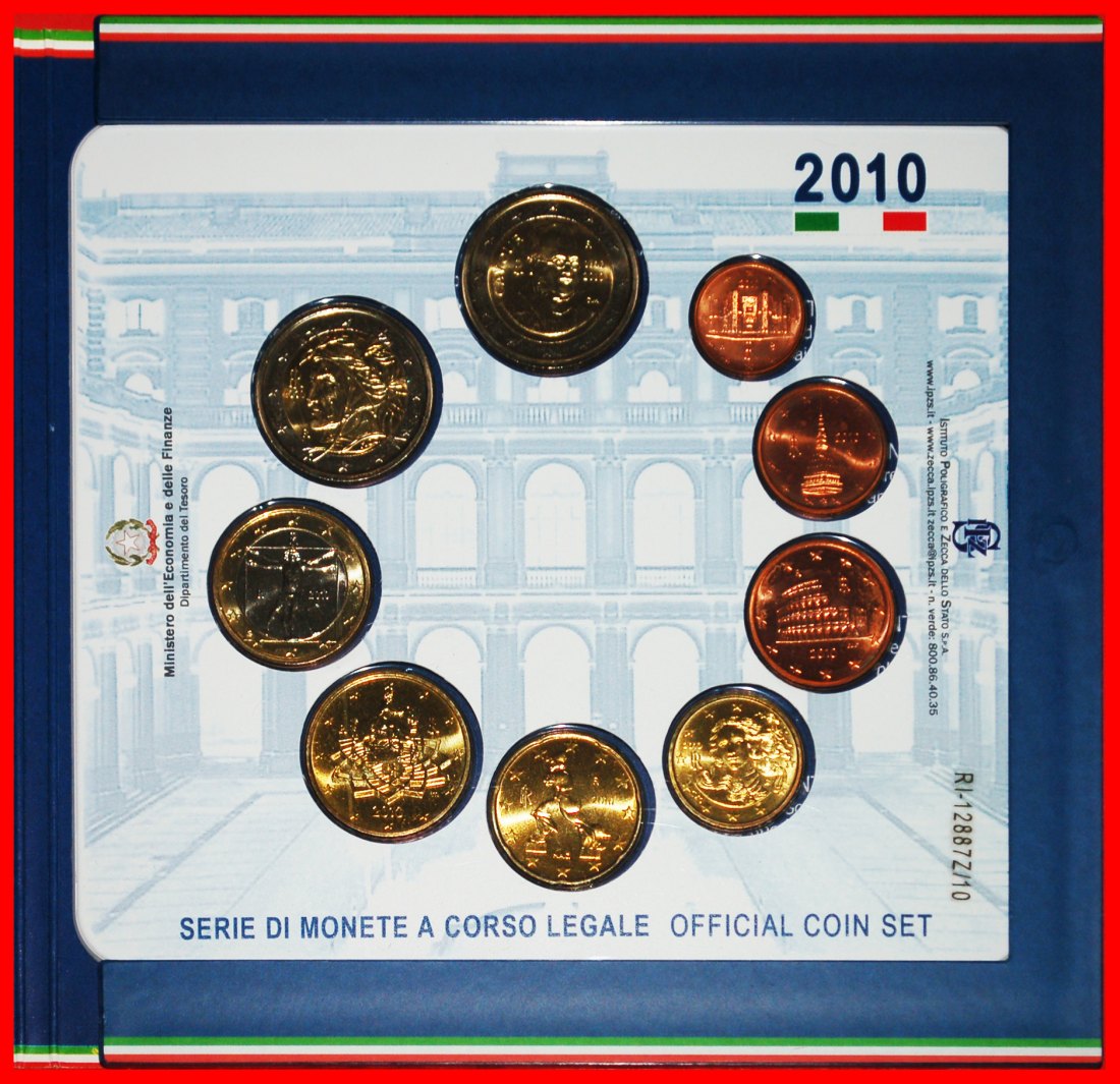  Ⰶ CAVOUR (1810-1861): ITALY ★ BU MINT SET 2010! UNCOMMON!★LOW START ★ NO RESERVE!   