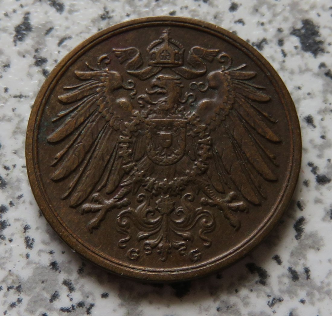  Kaiserreich 2 Pfennig 1916 G   