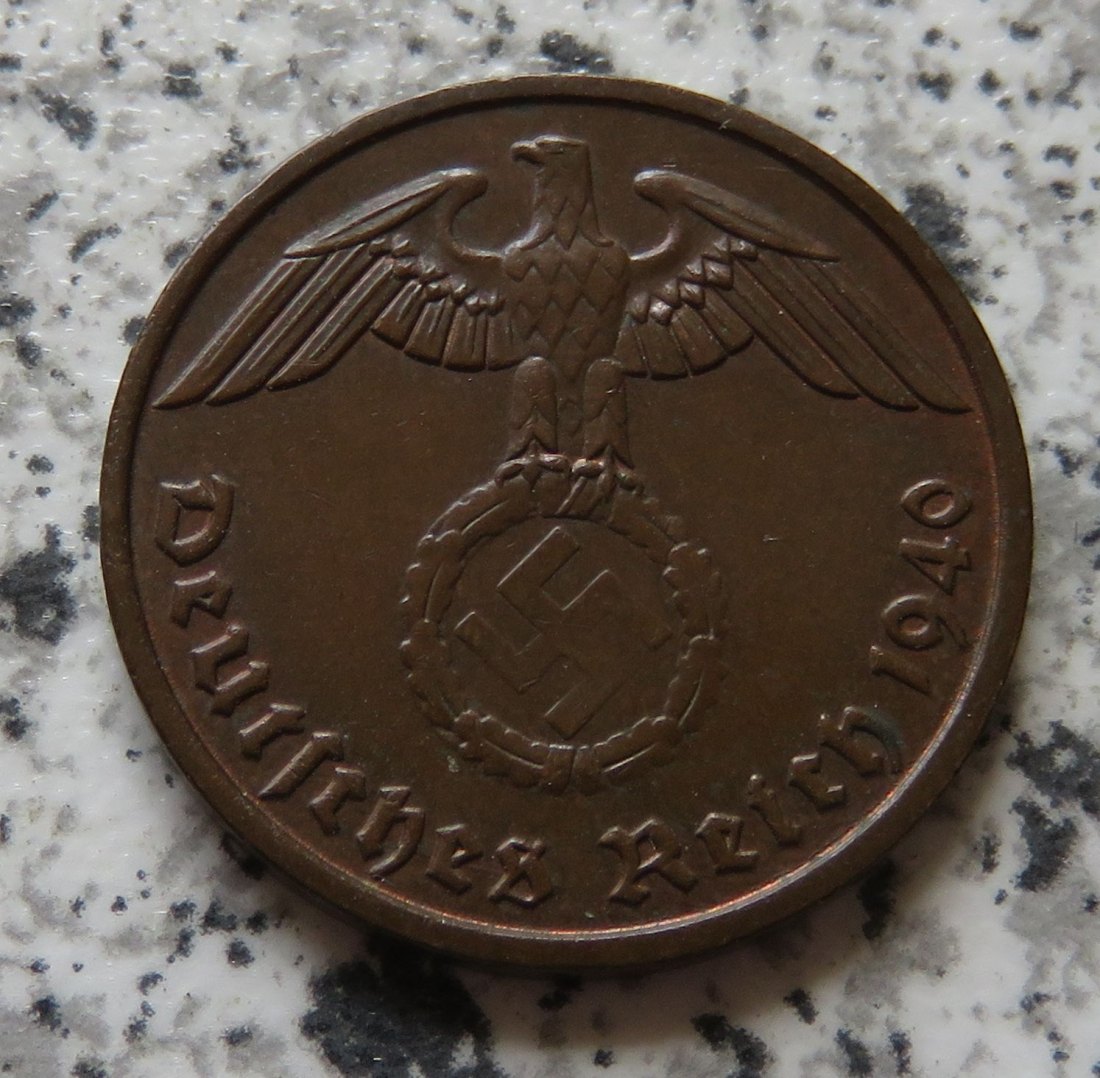  Drittes Reich 2 Reichspfennig 1940 E   