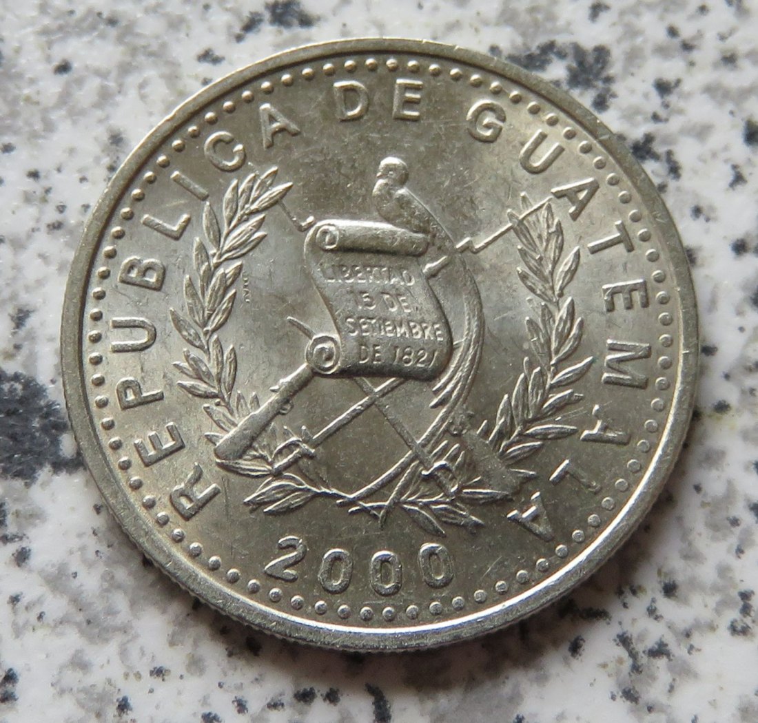  Guatemala 10 Centavos 2000, KM 277.6   