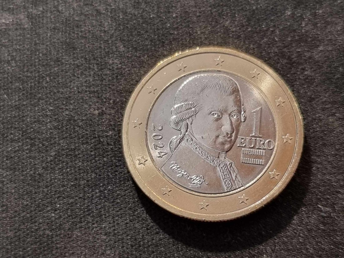  Österreich 1 Euro 2024 STG   