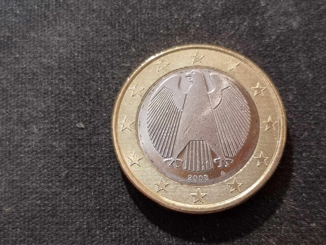  Deutschland 1 Euro 2002 G STG   