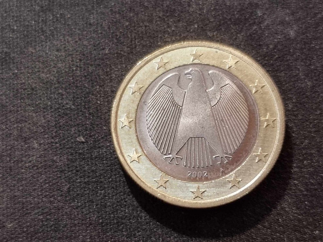  Deutschland 1 Euro 2002 A STG   