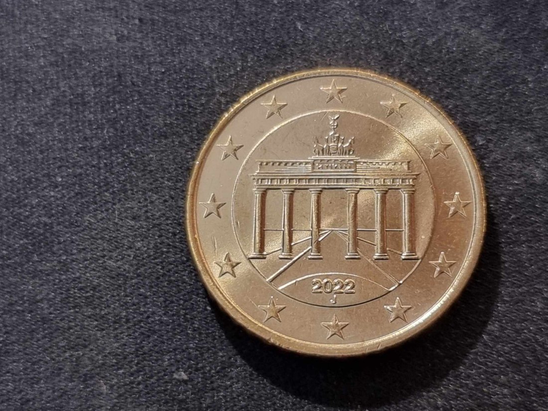  Deutschland 50 Cent 2022 J STG   