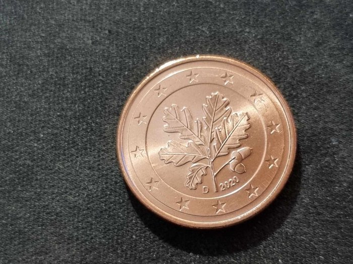  Deutschland 5 Cent 2020 D STG   