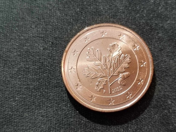  Deutschland 5 Cent 2022 F STG   