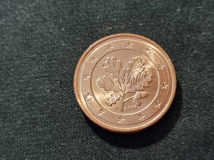  Deutschland 2 Cent 2018 F STG   