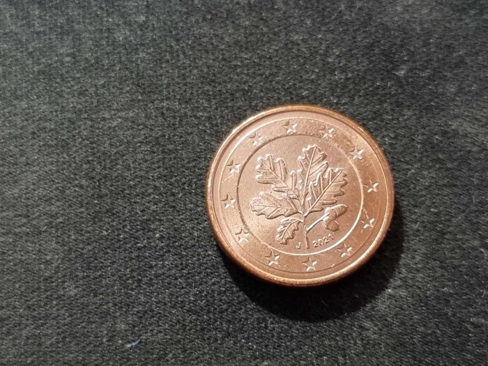  Deutschland 1 Cent 2021 J STG   