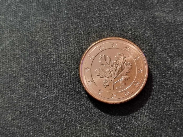  Deutschland 1 Cent 2021 G STG   