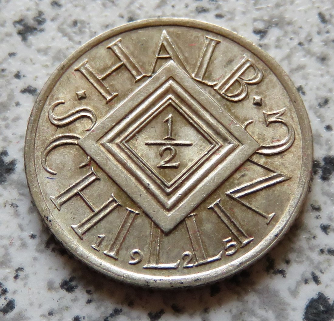  Österreich 1/2 Schilling 1925   