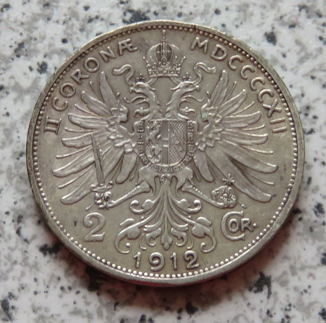  Österreich 2 Corona 1912   