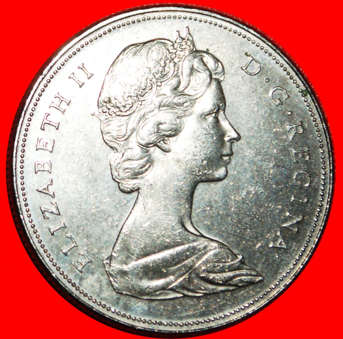  Ⰶ SCHIFF (1968-1976): KANADA ★ 1 DOLLAR 1972! ELISABETH II. (1953-2022) ★OHNE VORBEHALT!   