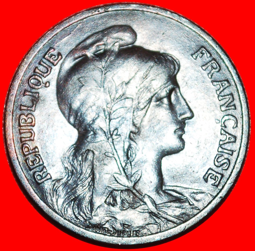  Ⰶ FREIHEIT (1897-1921): FRANKREICH ★ 5 CENTIME 1913!  ★OHNE VORBEHALT!   