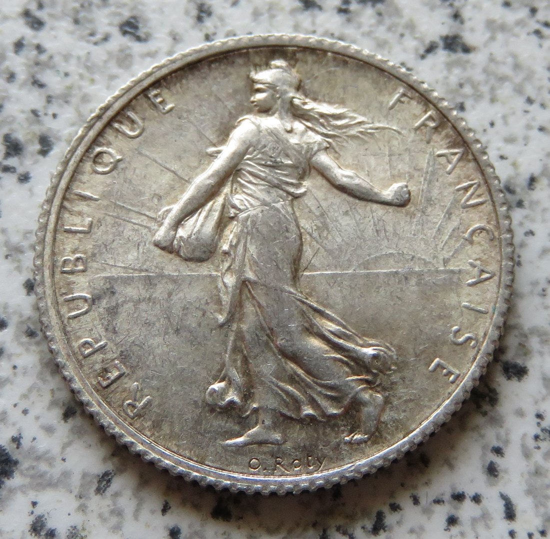  Frankreich 1 Franc 1917   