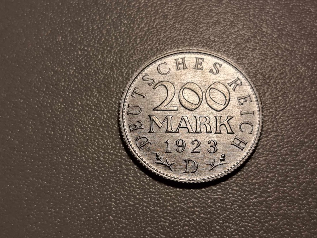  Deutsches Reich 200 Mark 1923 D STG   