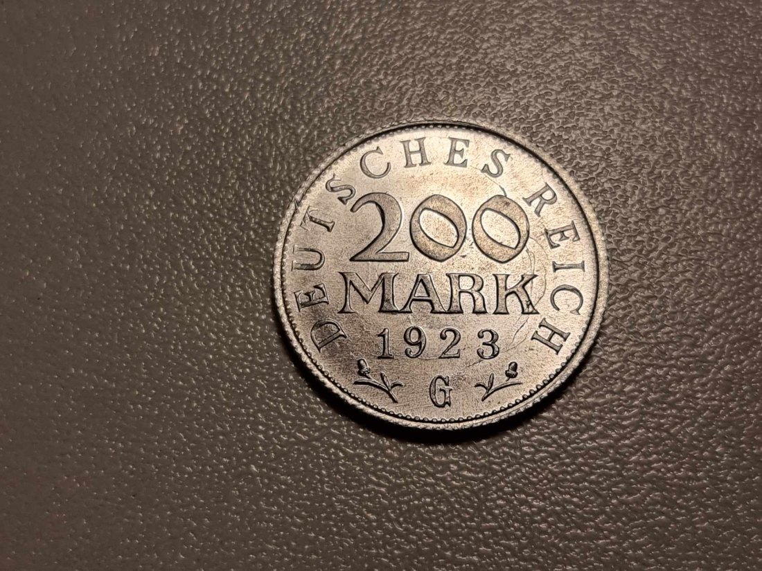  Deutsches Reich 200 Mark 1923 G STG   