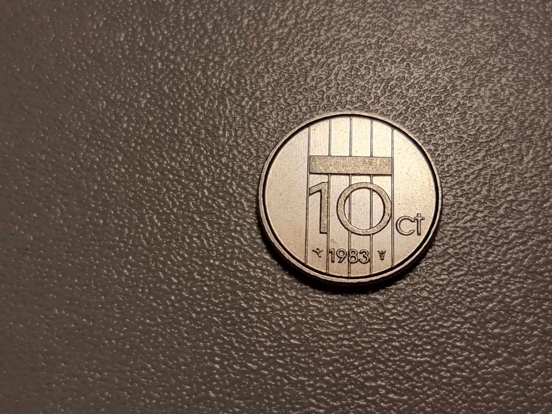  Niederlande 10 Cent 1983 STG   