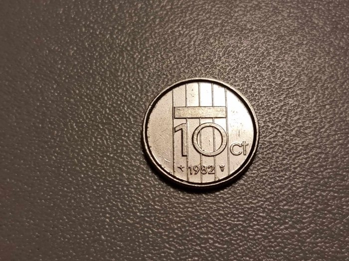  Niederlande 10 Cent 1982 VZ   