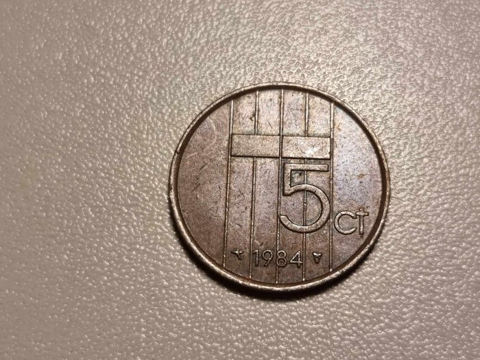  Niederlande 5 Cent 1984 Umlauf   