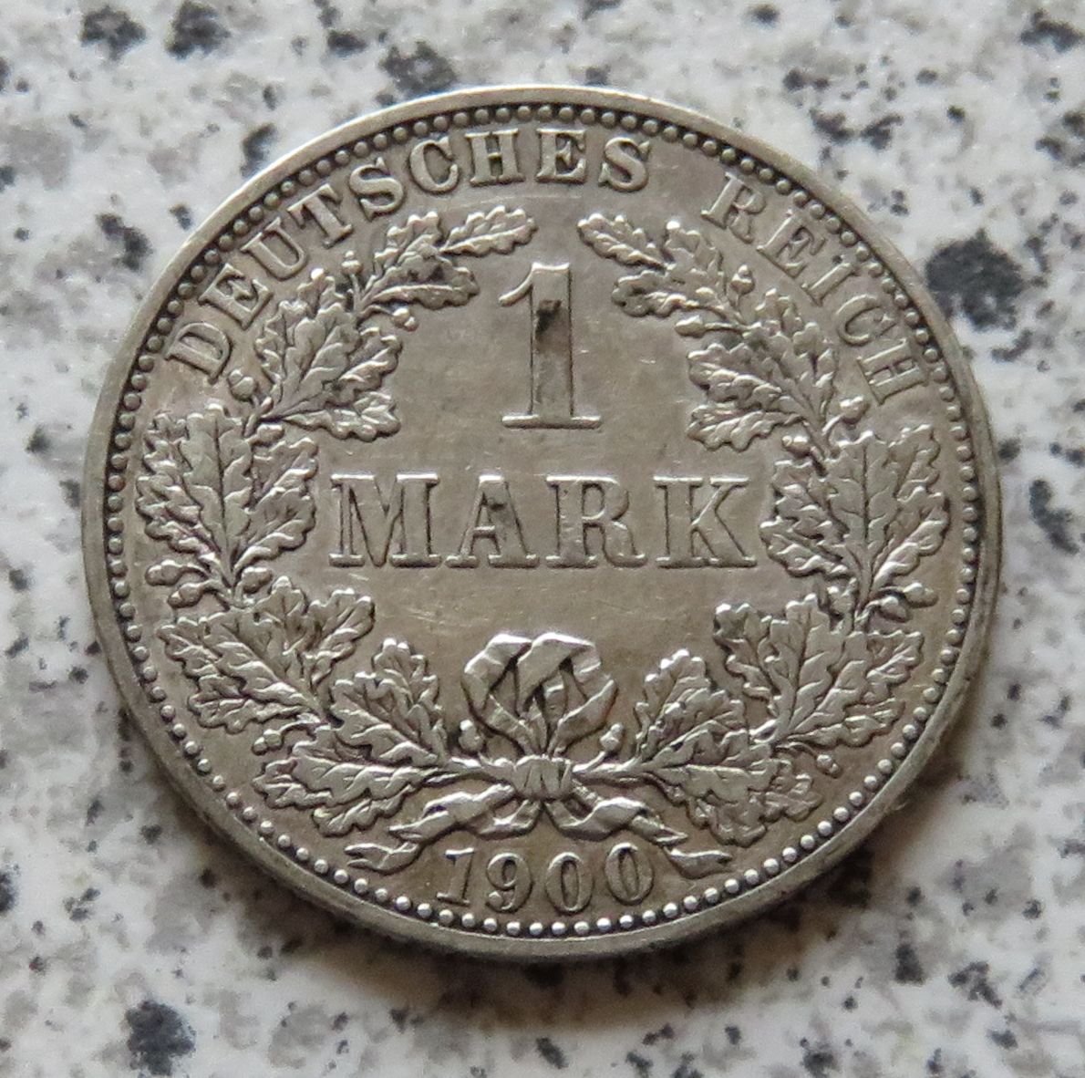  Kaiserreich 1 Mark 1900 A   