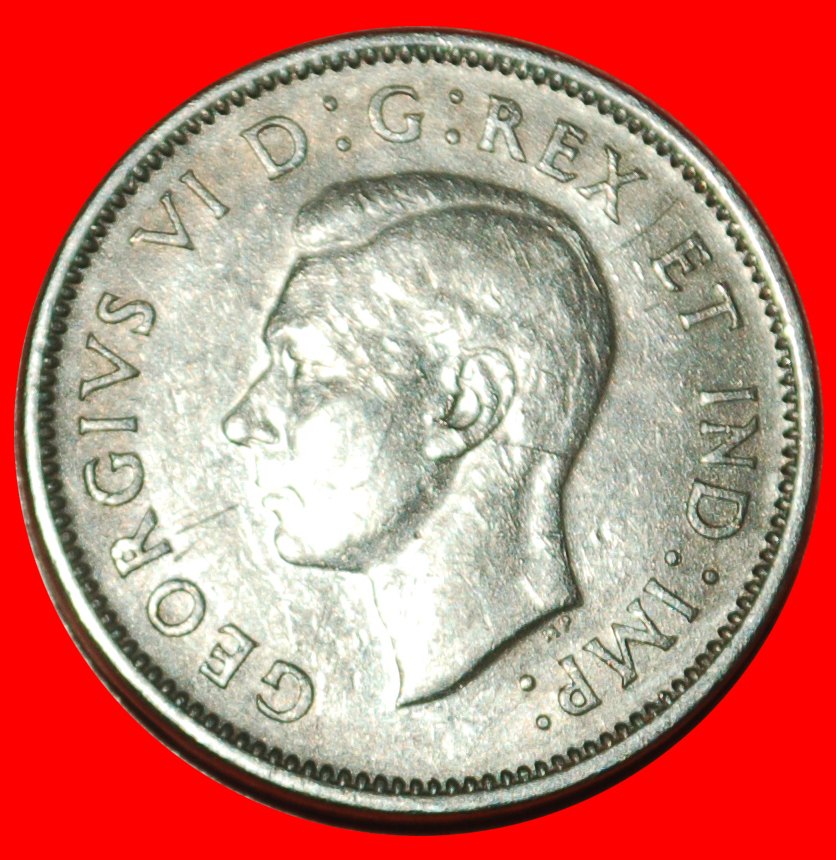  Ⰶ WARTIME ISSUE (1939-1945): CANADA★ 5 CENTS 1942 WHITE! GEORGE VI 1937-1952★LOW START ★ NO RESERVE!   