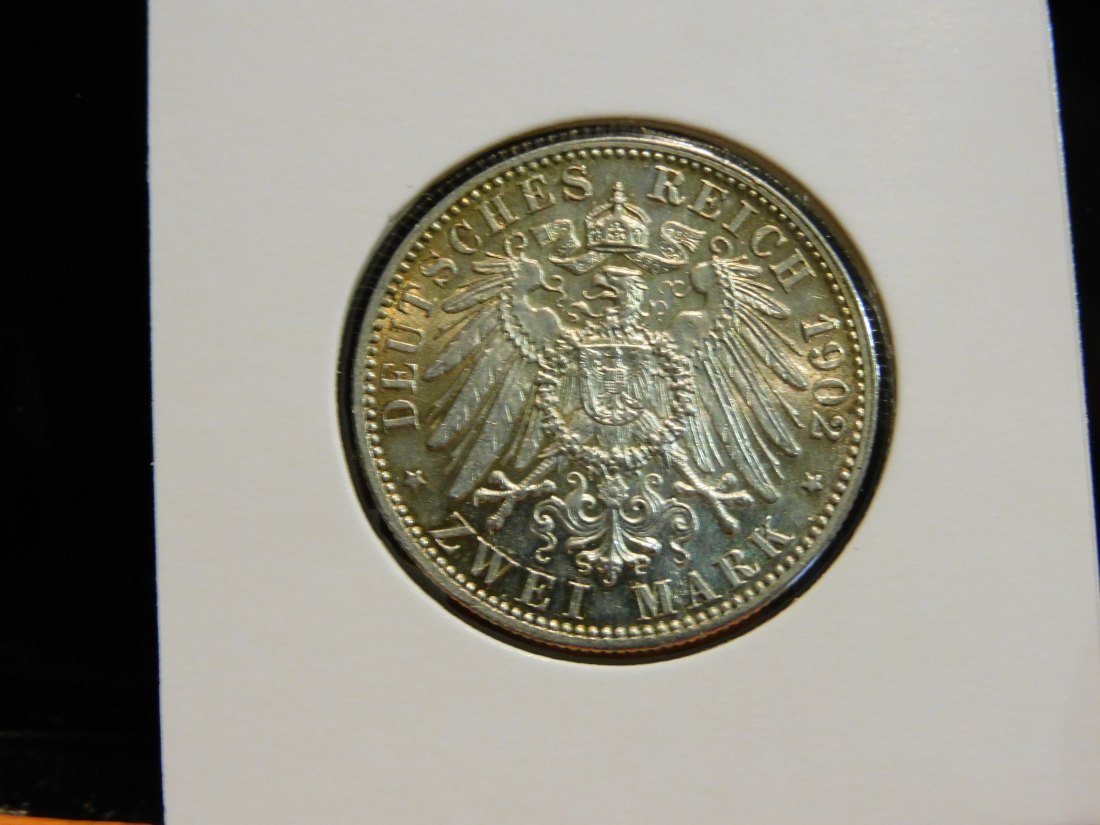  GERMANY 2 MARK 1902 BADEN.GRADE-PLEASE SEE PHOTOS.   