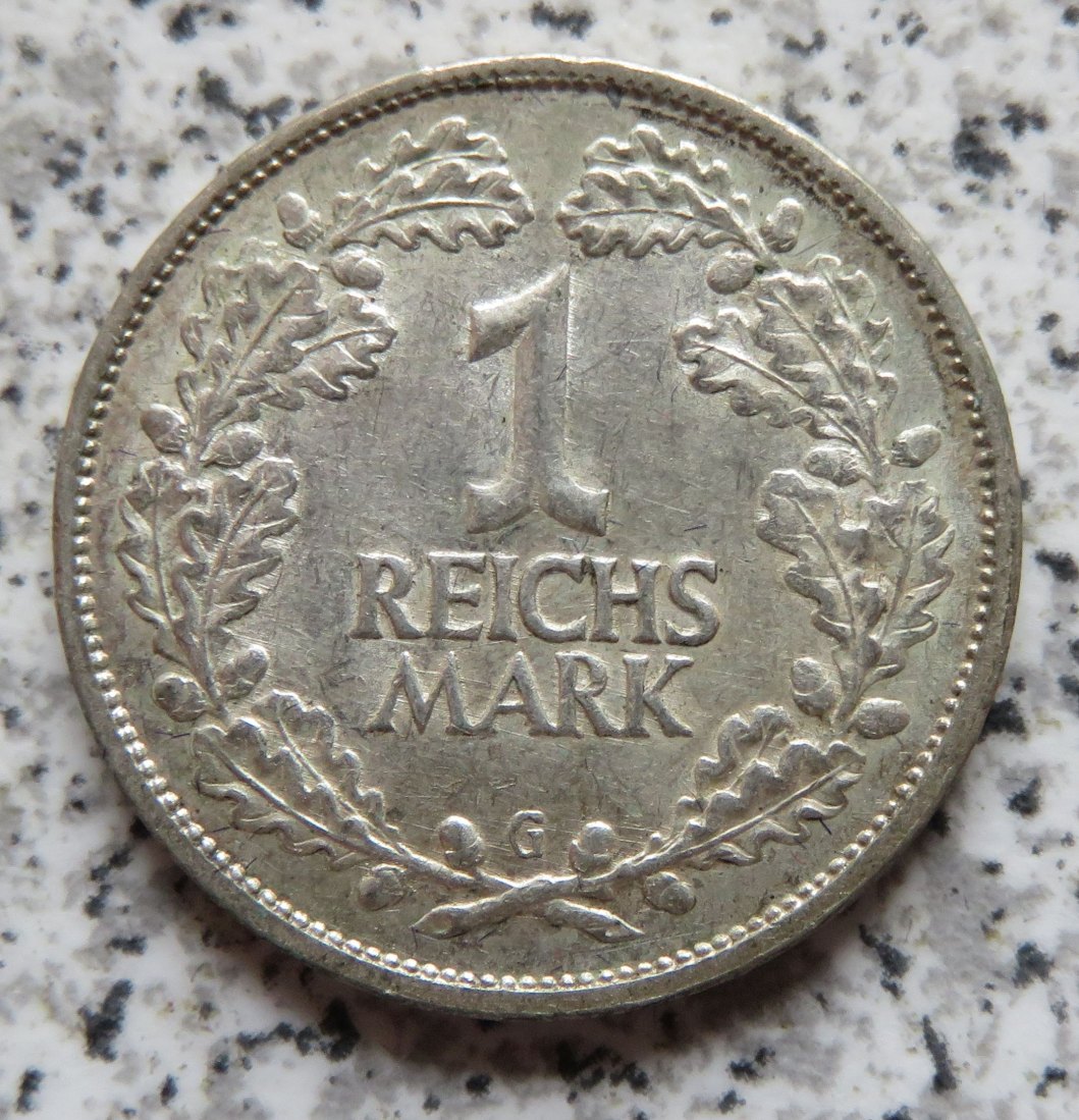  Weimarer Republik 1 Mark 1925 G   