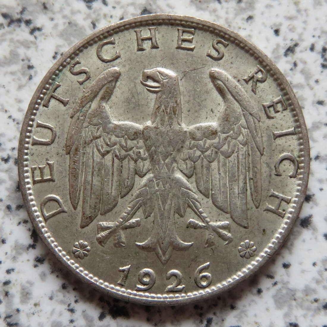  Weimarer Republik 1 Mark 1926 A   