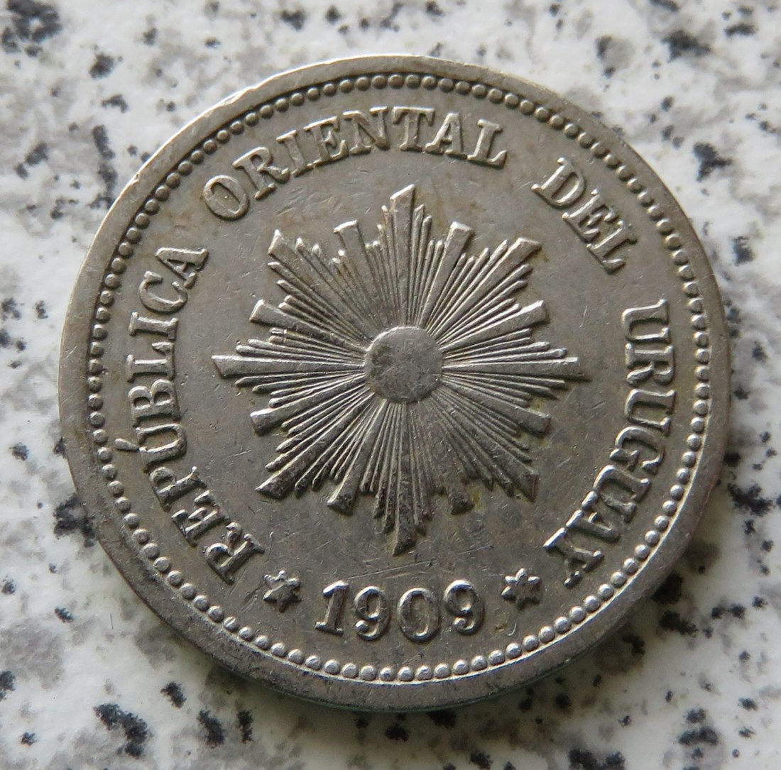  Uruguay 2 Centesimos 1909 A   