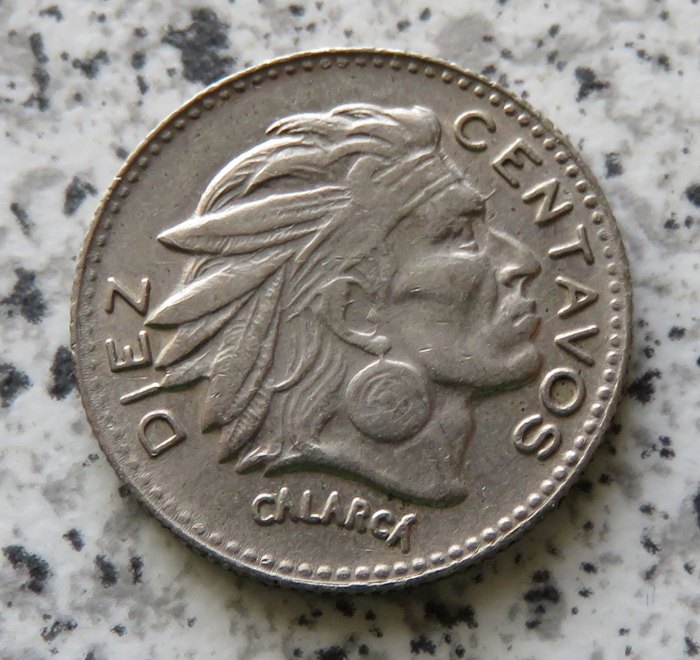  Kolumbien 10 Centavos 1964   