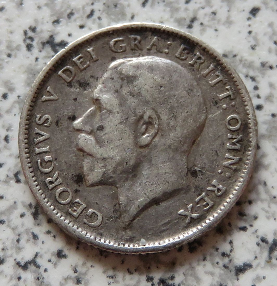  Großbritannien 6 Pence 1918   