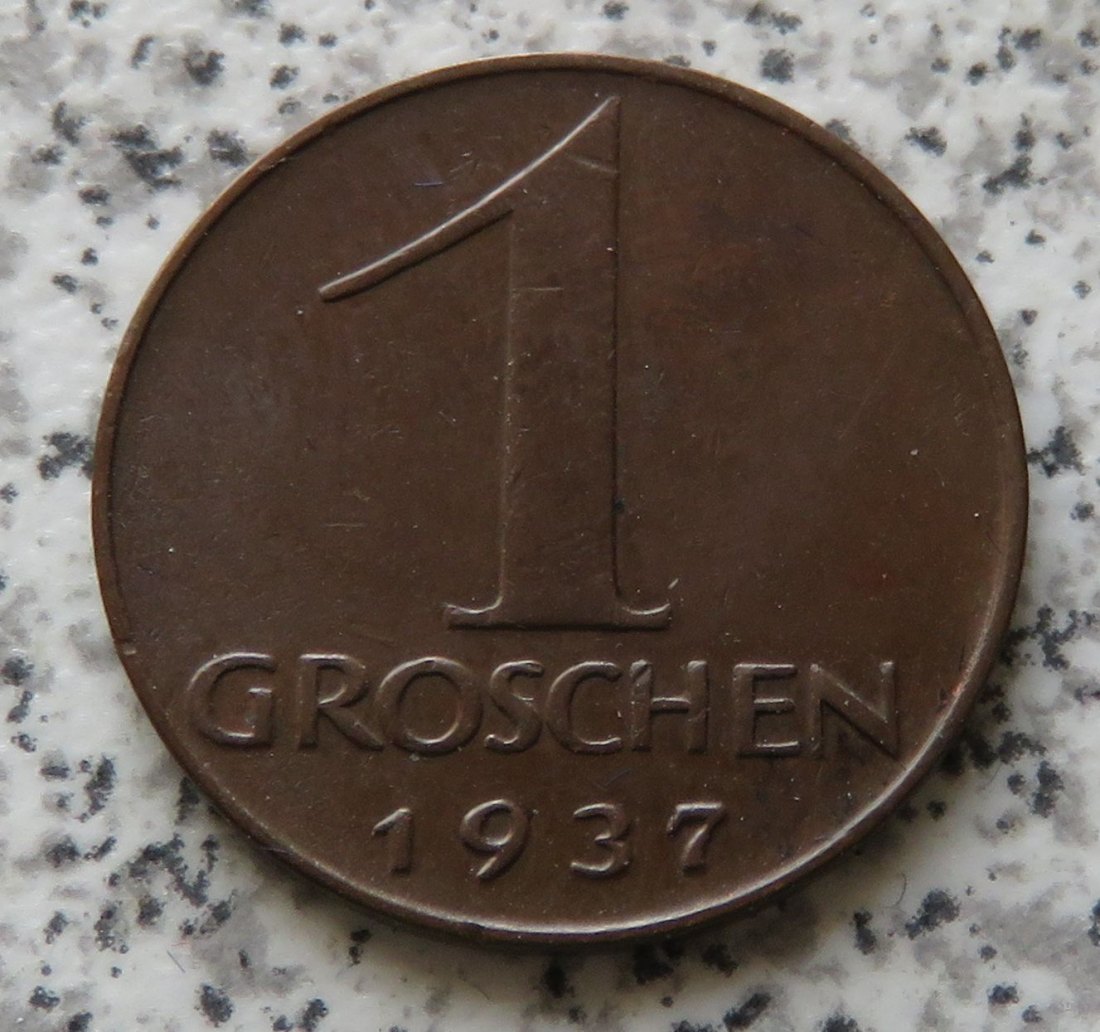  Österreich 1 Groschen 1937   