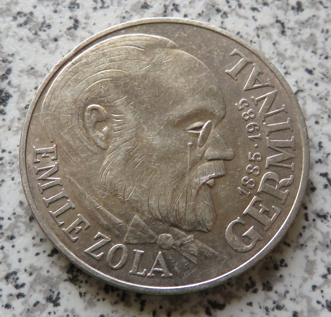  Frankreich 100 Francs 1985 Emile Zola   