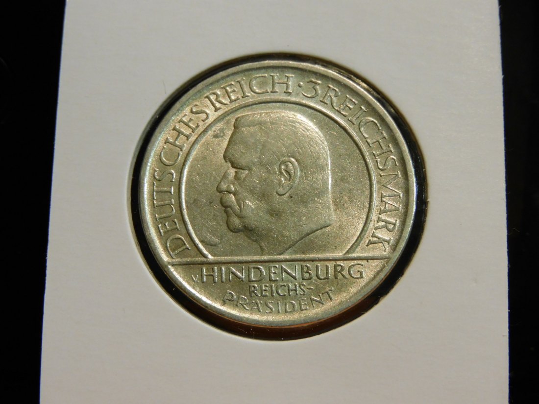  GERMANY 3 MARK 1929A WEIMAR.GRADE-PLEASE SEE PHOTOS.   