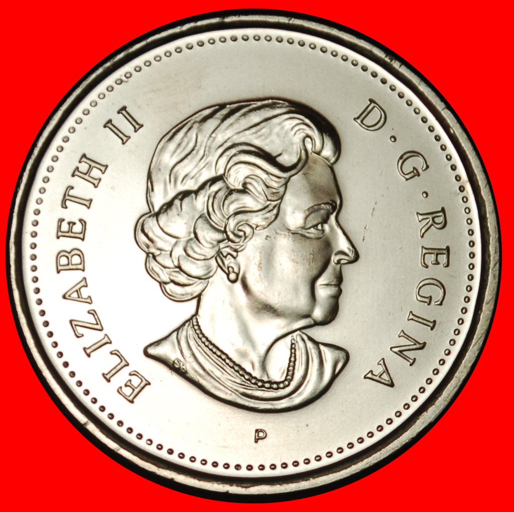  Ⰶ WAR 1914-1918: CANADA★25 CENTS 2004P UNC LUSTRE! ELIZABETH II (1953-2022) LOW START ★ NO RESERVE!   