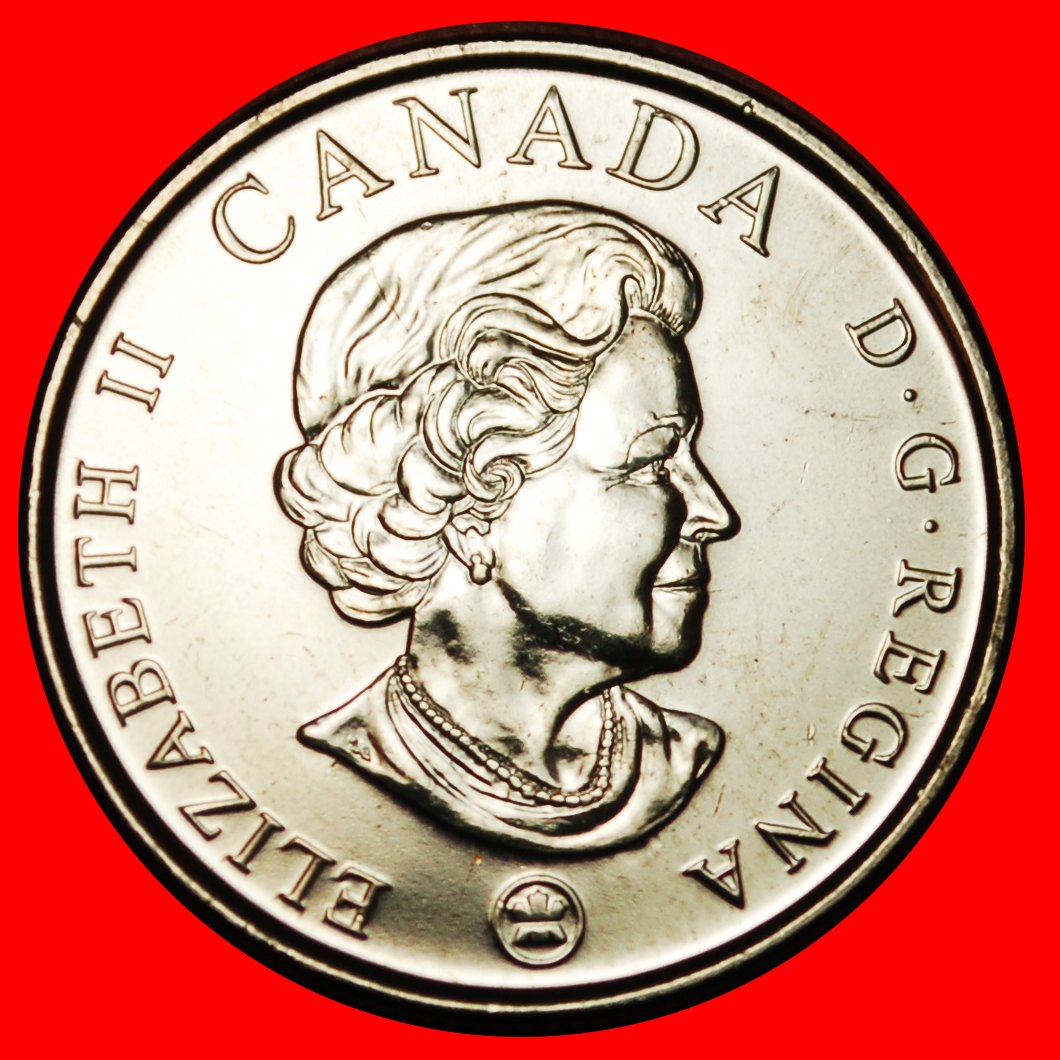  Ⰶ WAR 1914-1918: CANADA ★ 25 CENTS 2008 UNC LUSTRE! ELIZABETH II (1953-2022) LOW START ★ NO RESERVE!   