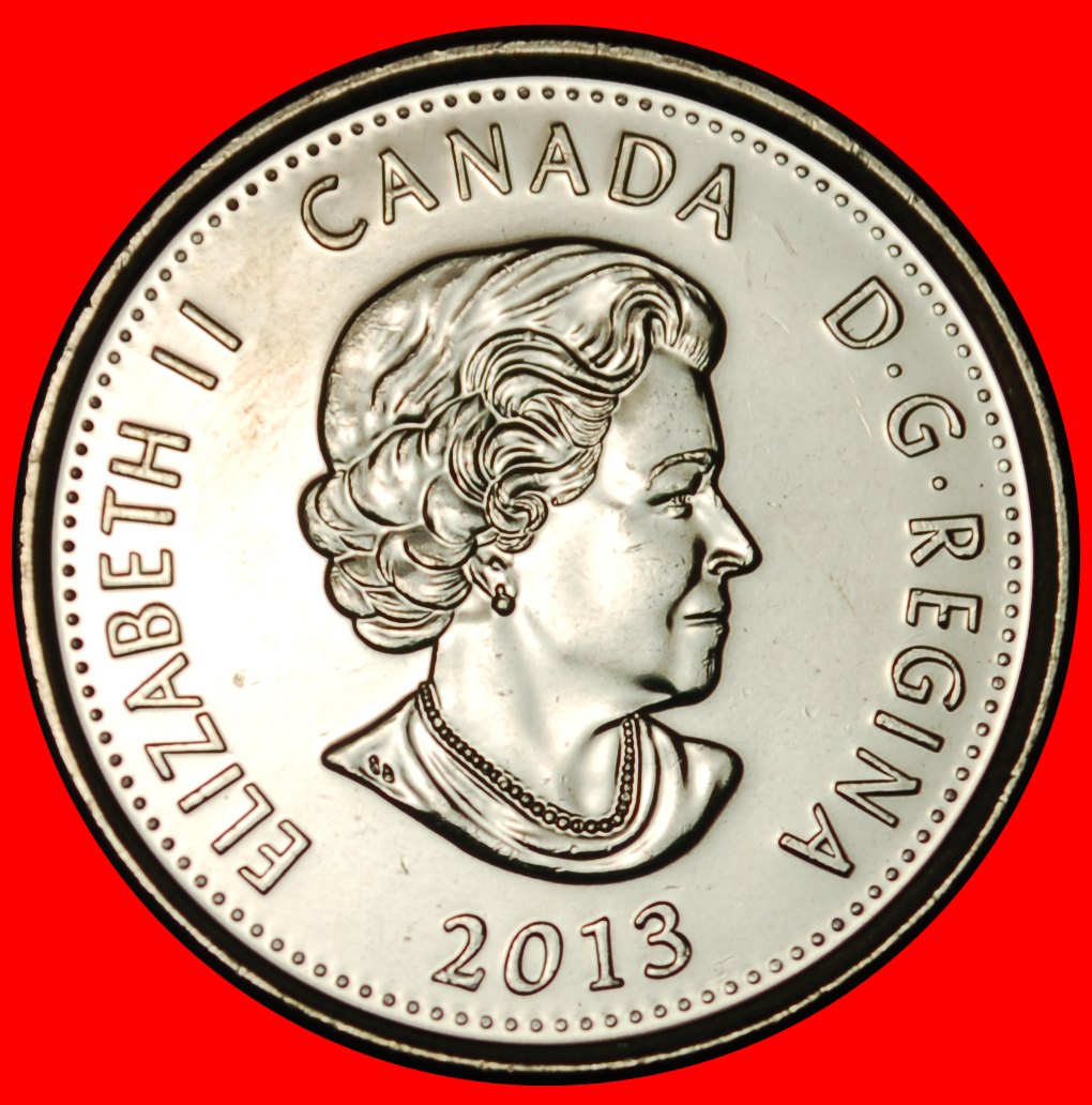  Ⰶ WAR 1812: CANADA ★ 25 CENTS 2013 UNC MINT LUSTRE! ELIZABETH II (1953-2022) LOW START ★ NO RESERVE!   