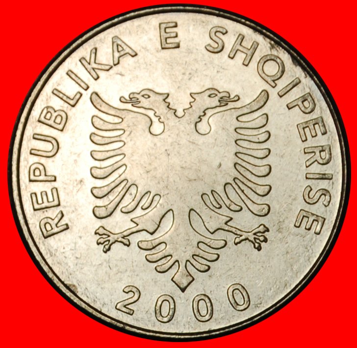  Ⰶ OLIVE (1995-2020): ALBANIEN ★ 5 LEK 2000 VZGL STEMPELGLANZ! ★OHNE VORBEHALT!   