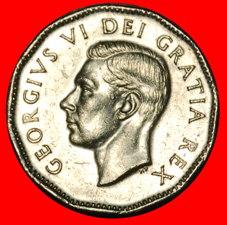  Ⰶ KEIN INDIEN: KANADA ★ 5 CENT NICKEL 1751-1951! GEORG VI. (1937-1952)★OHNE VORBEHALT!   