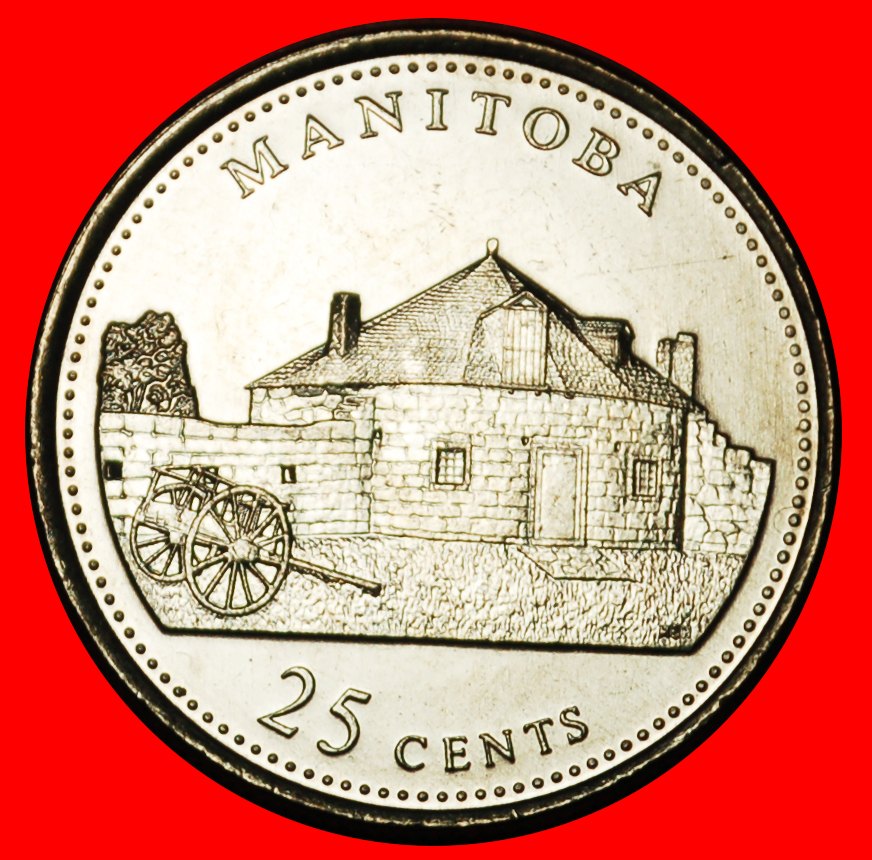  Ⰶ BASTION: KANADA ★ 25 CENTS 1867-1992 STG STEMPELGLANZ! ★ELISABETH II. 1953-2022★OHNE VORBEHALT!   