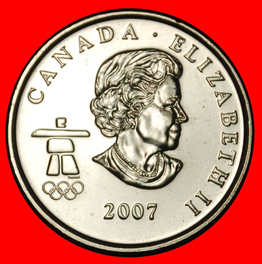  Ⰶ NOT MULE 2008 SKIING 2010: CANADA ★ 25 CENTS 2007 ELIZABETH II (1953-2022)★LOW START ★ NO RESERVE!   